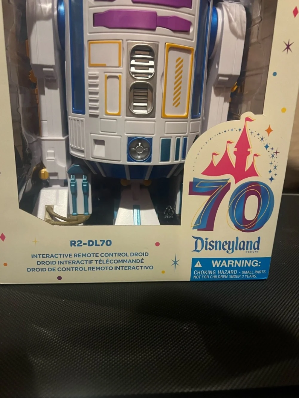 RARE R2-D2 R2-DL70 RC Droid Disneyland 70th Anniversary Limited Edition Toy